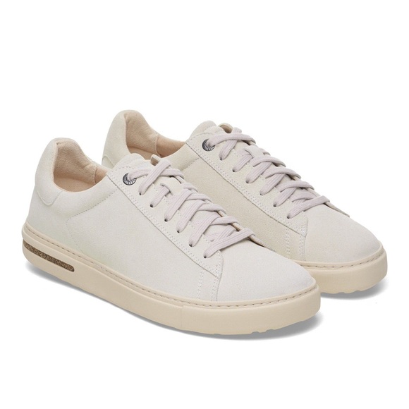 Birkenstock Shoes - Birkenstock Beige Lace-Up Sneakers